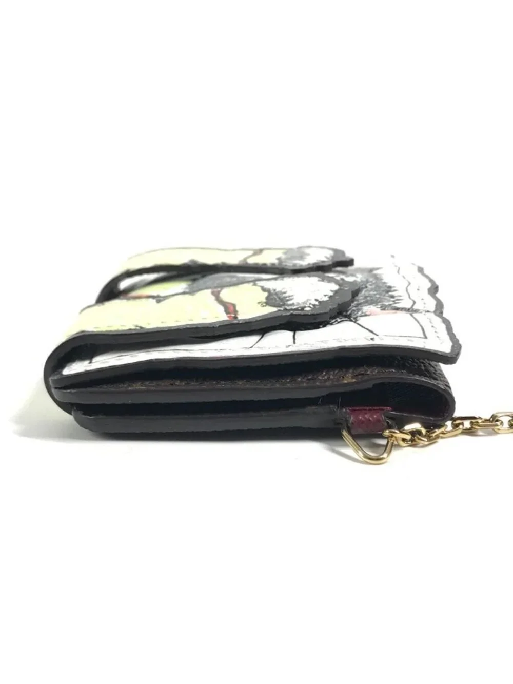 Louis Vuitton Card Case Pauket Purse Monogram Canvas Brown